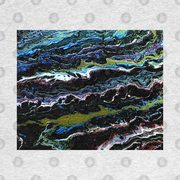 landscaping abstract fluid art by baksuart